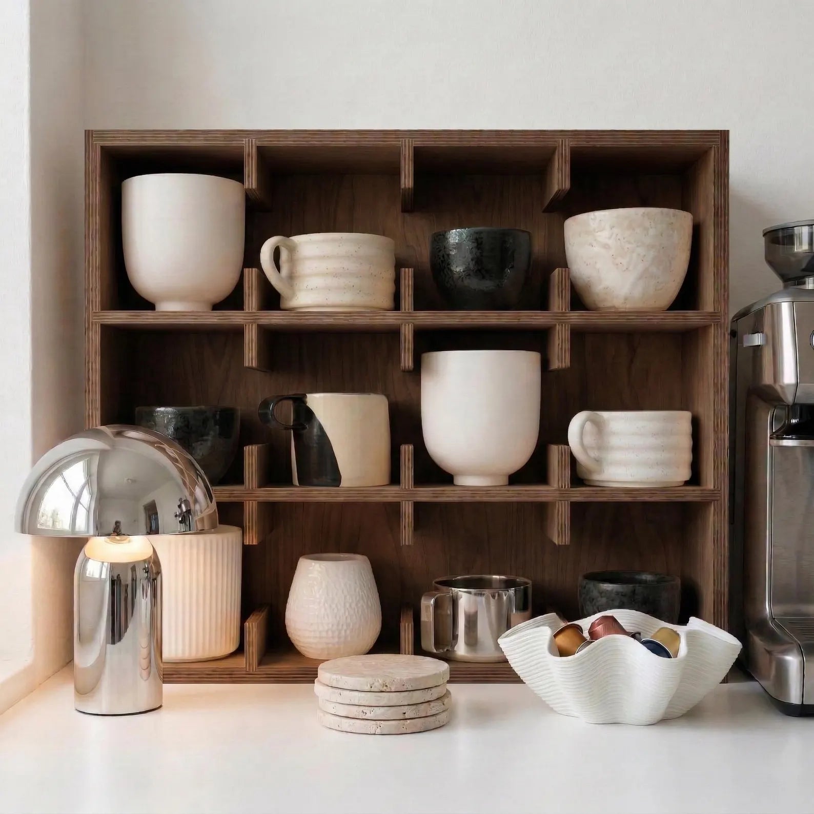 DIY MUG SHELF