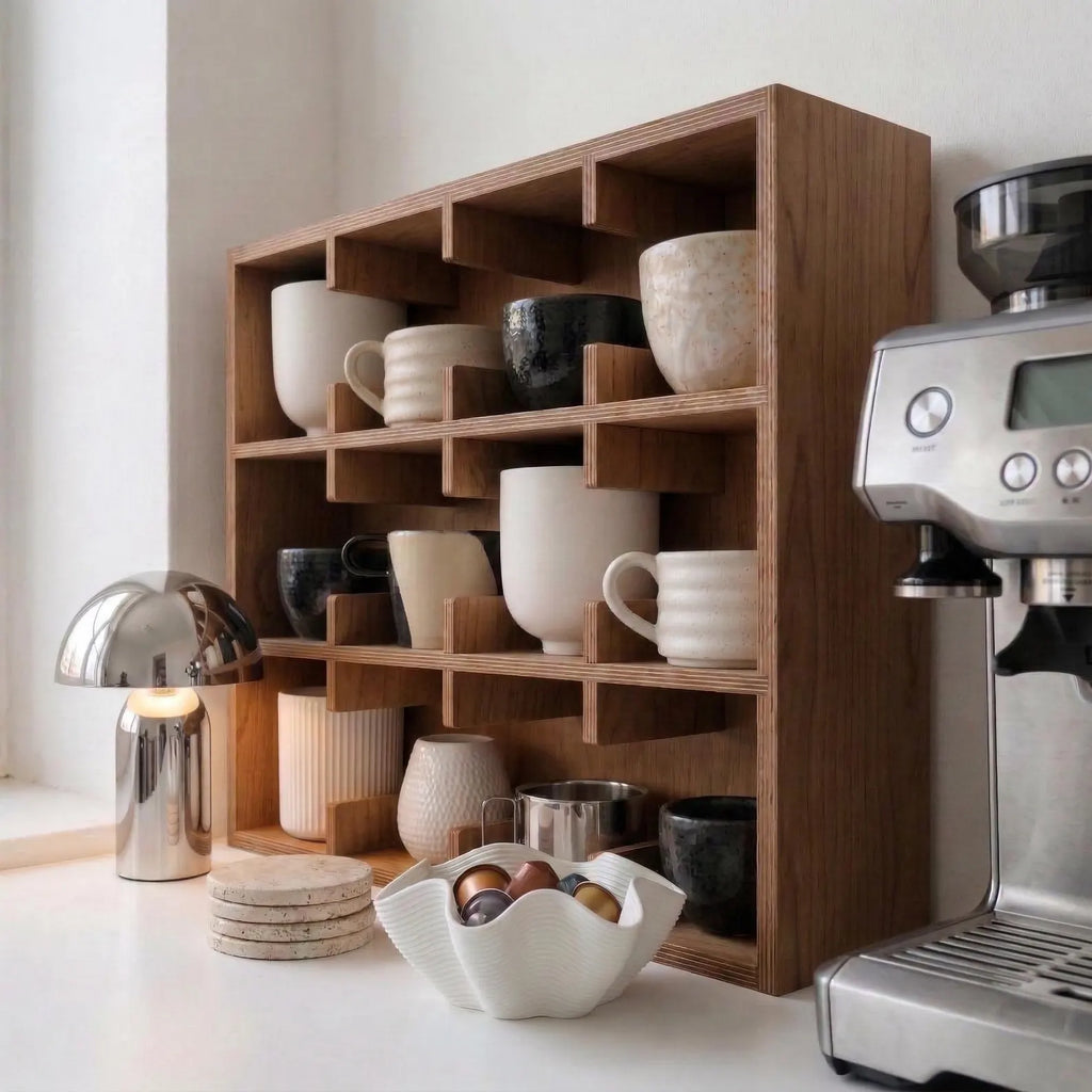 DIY MUG SHELF