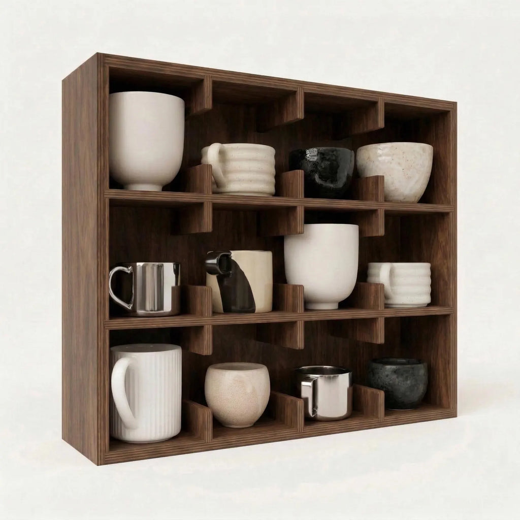 DIY MUG SHELF